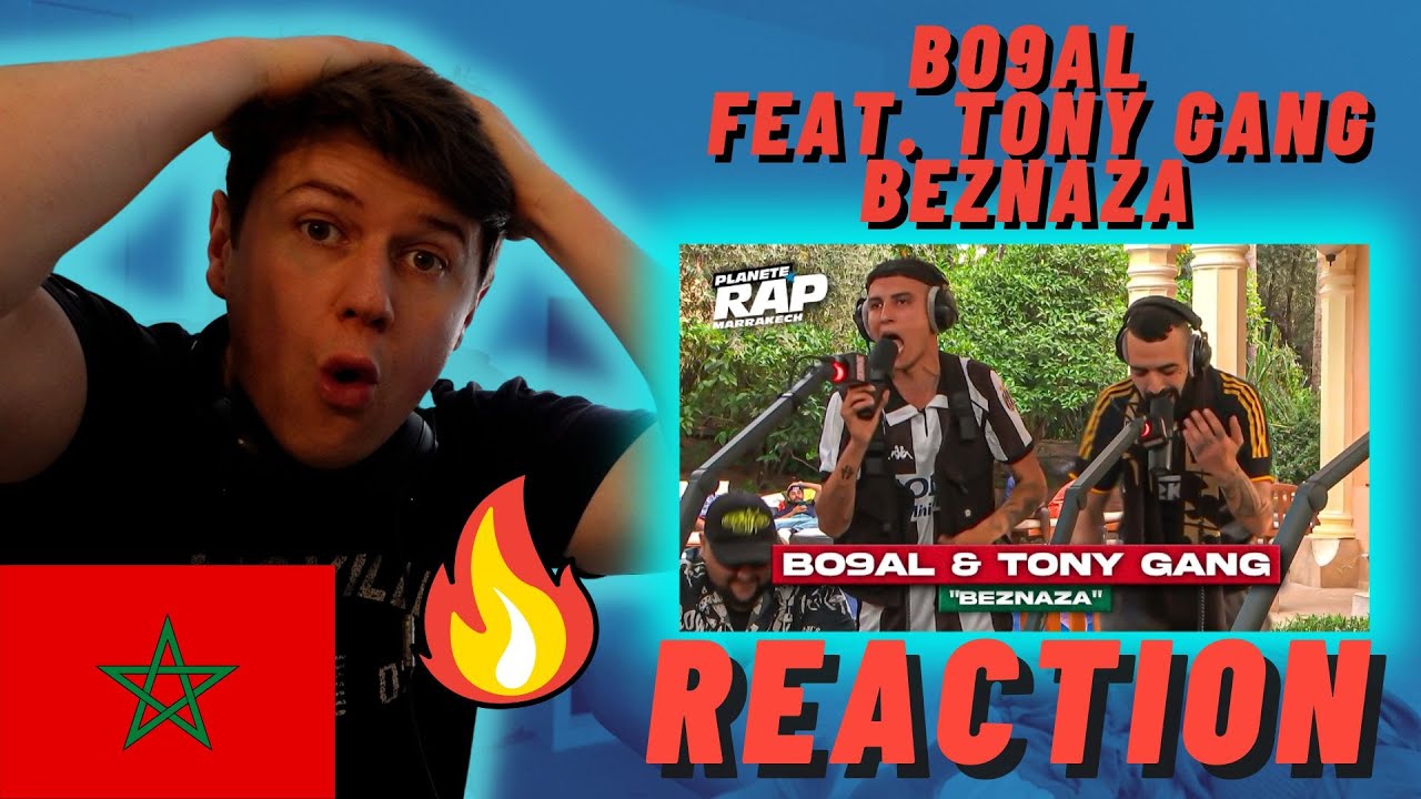 Bo9al feat. Tony Gang - Beznaza #PlanèteRap - IRISH REACTION