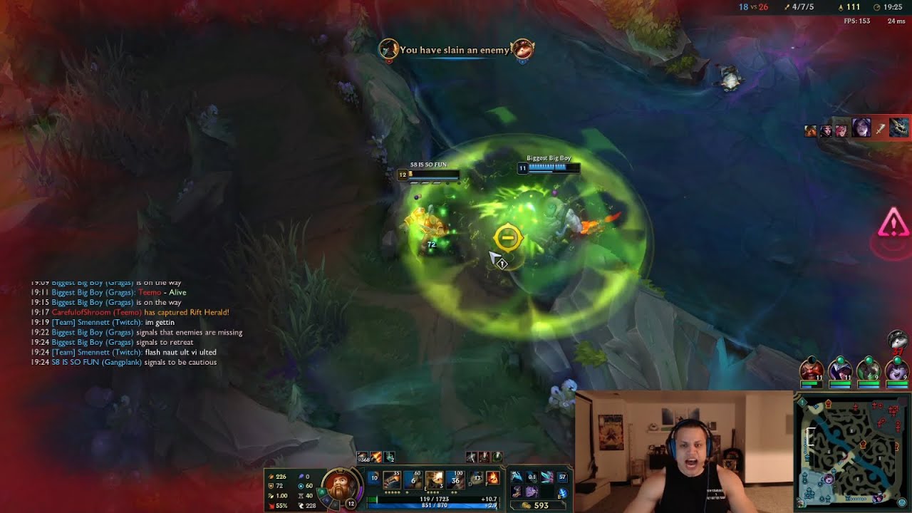 Tyler1 Gets Shroomed By Gragas