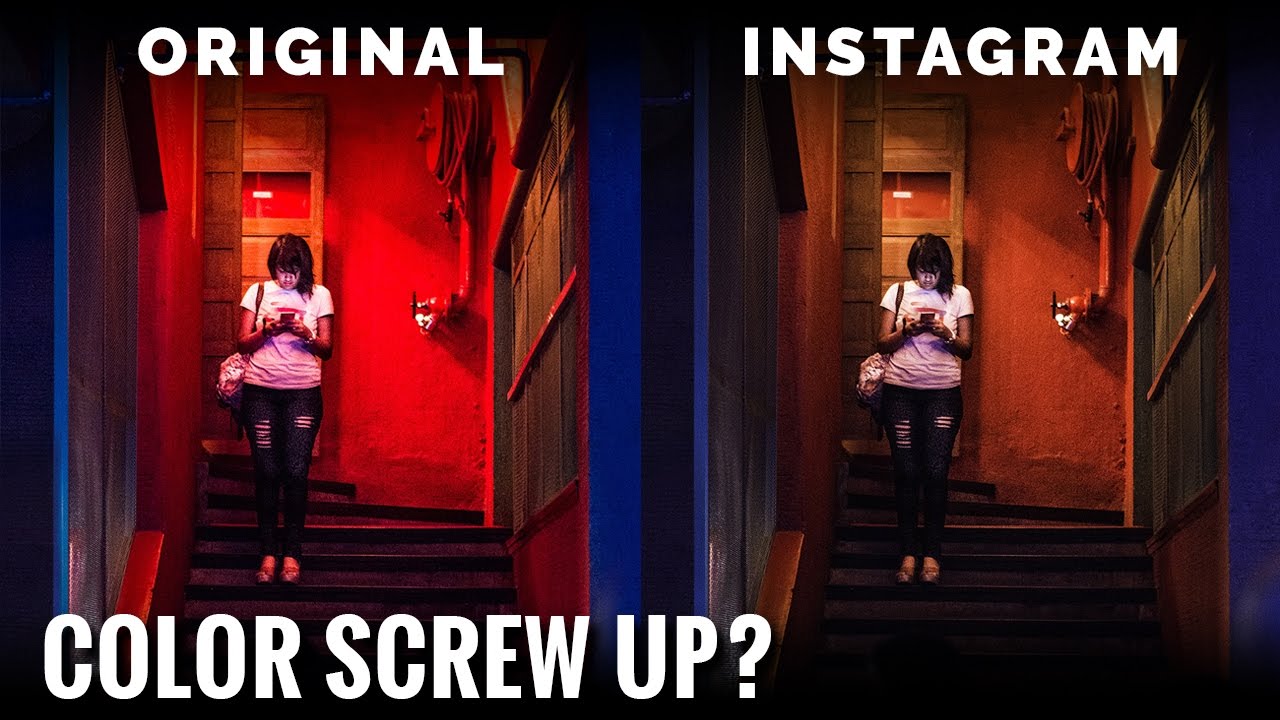 Why does Instagram Change the Color of My Picture?