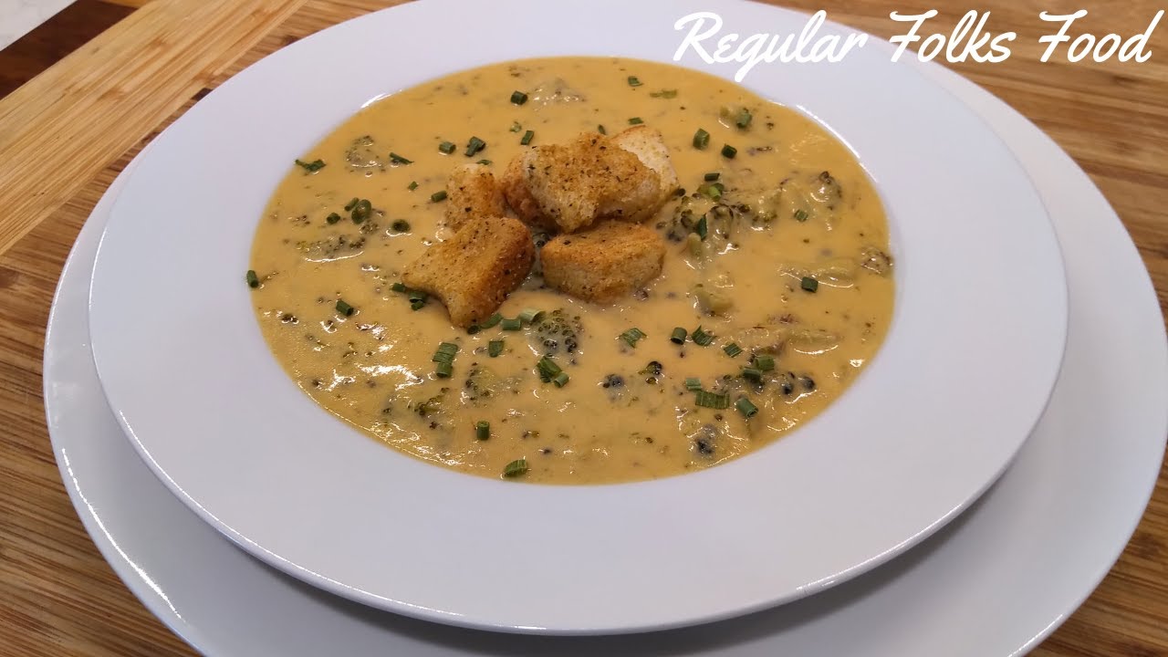 Суп из запеченной брокколи с сыром — Вкусно — Без заправки