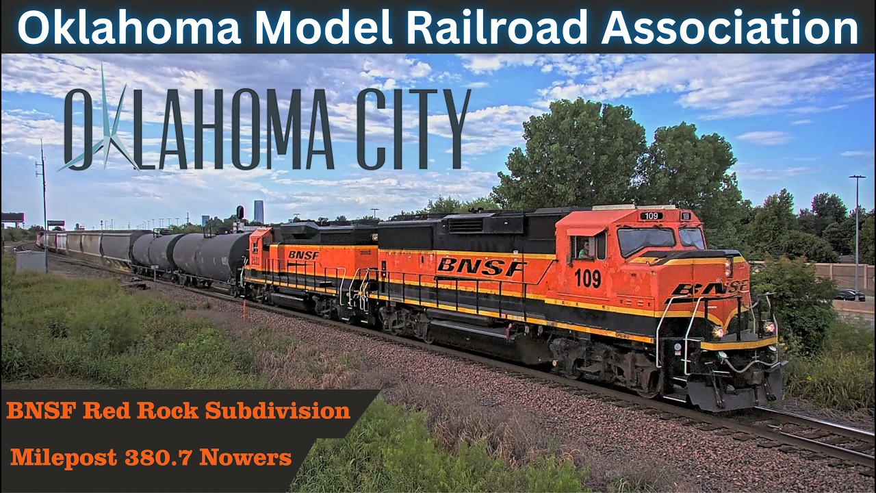 Oklahoma City, OK | LIVE PTZ Railcam | Oklahoma Model Railroad Association