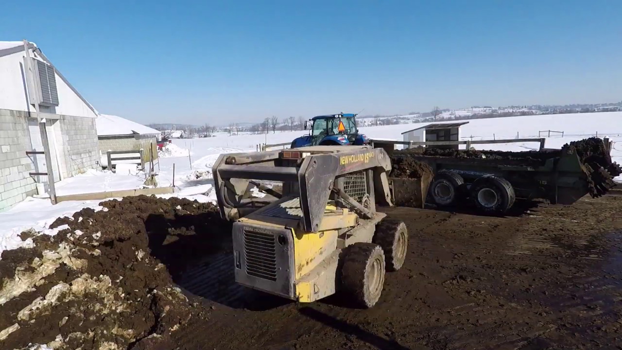 Flinging Manure and Round Two in the Silo