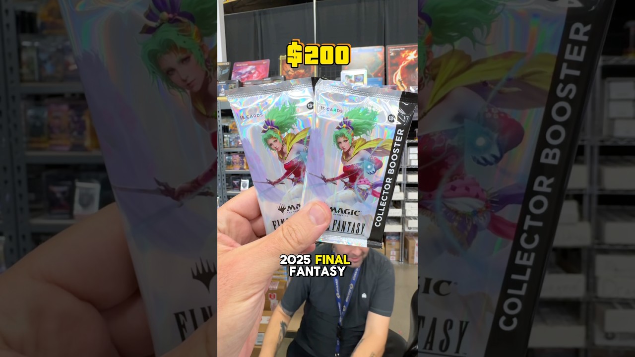 Final Fantasy Collector Booster Packs In 2025 😯📈