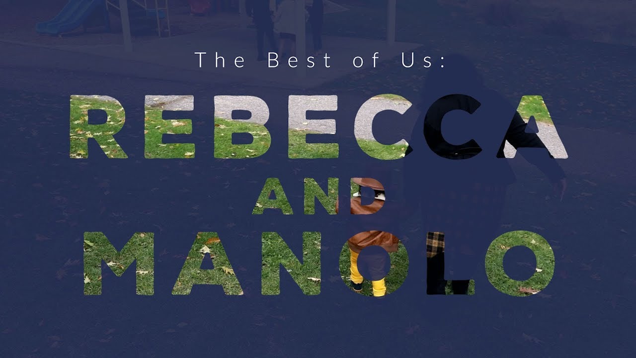 Rebecca & Manolo: “Make the World a Better Place”.