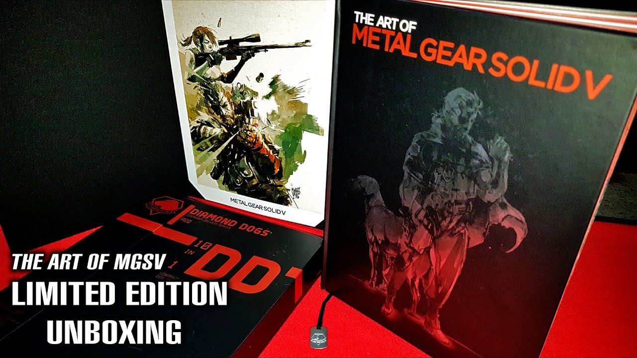 The Art of MGSV Limited Edition UNBOXING | Rare - Only 400 Copies Worldwide!