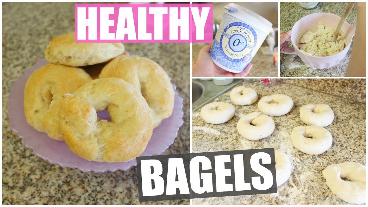 2 Ingredient Dough Bagels! Recipe + Meal Prep