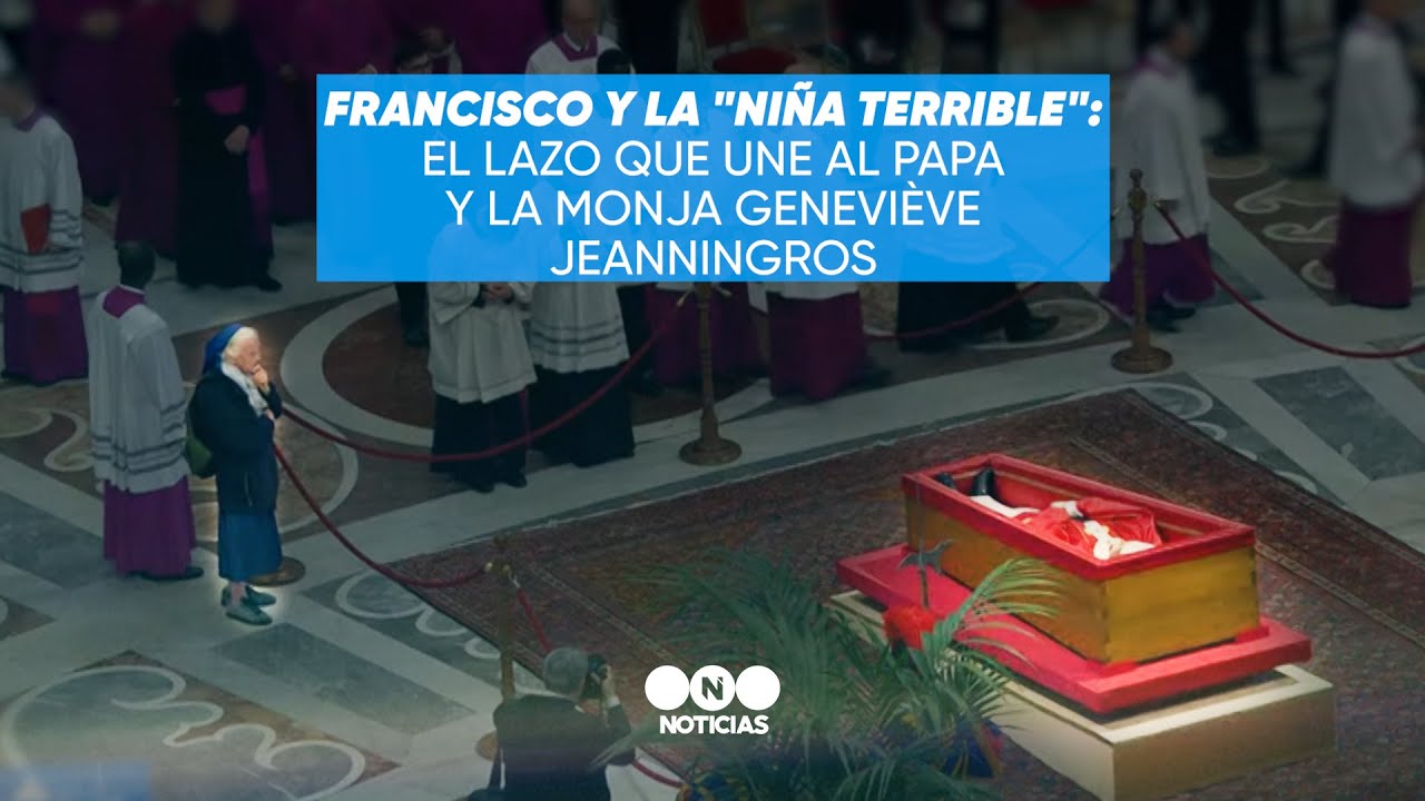 El LAZO que une al PAPA FRANCISCO y la MONJA Geneviève Jeanningros - Telefe Noticias