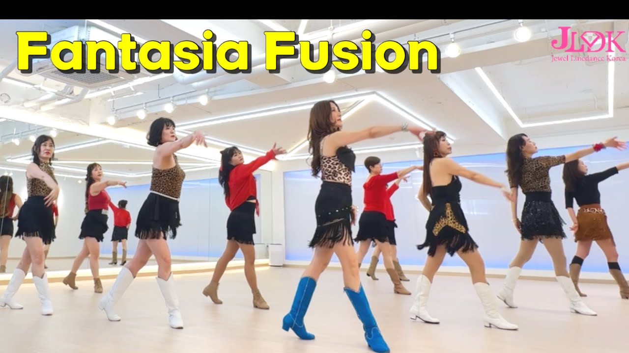Fantasia Fusion Linedance/ Intermediate/ 판타시아 퓨젼 라인댄스/ JLDK/ 월요강사동호회