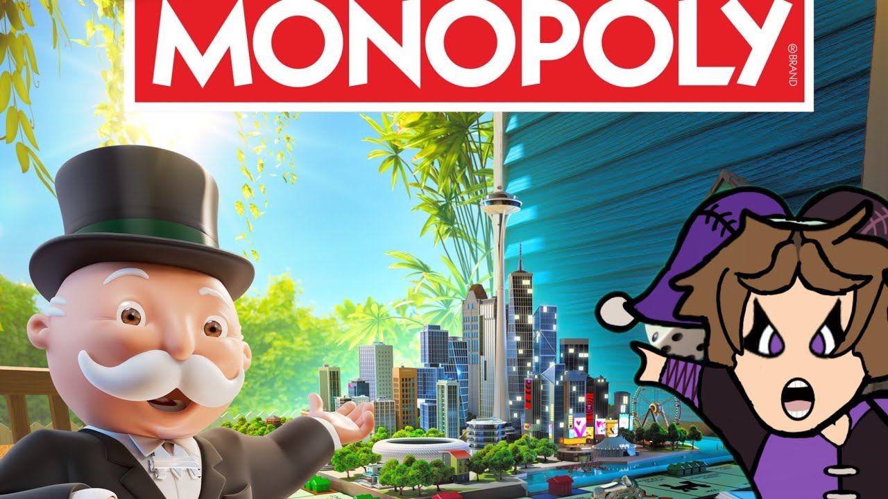 Ben Coleman and Jester play monopoly