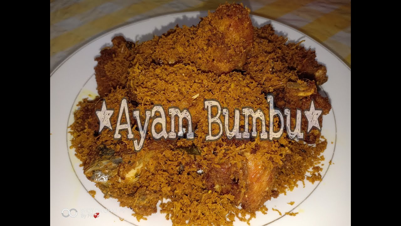 Resep AYAM BUMBU khas Dapur Uni ET