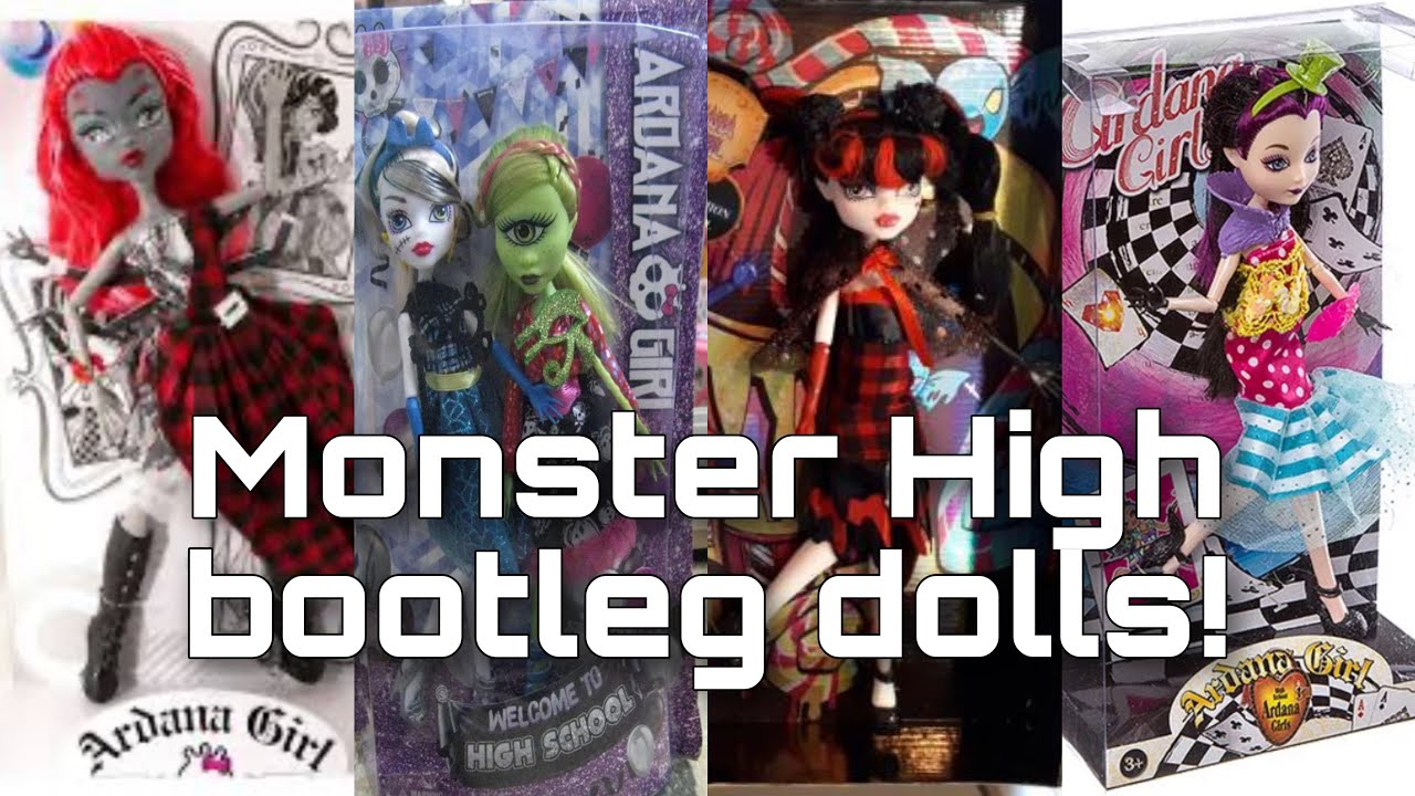 The Strange World of Monster High Bootleg dolls! Diving back into Ardana Girl fakes!
