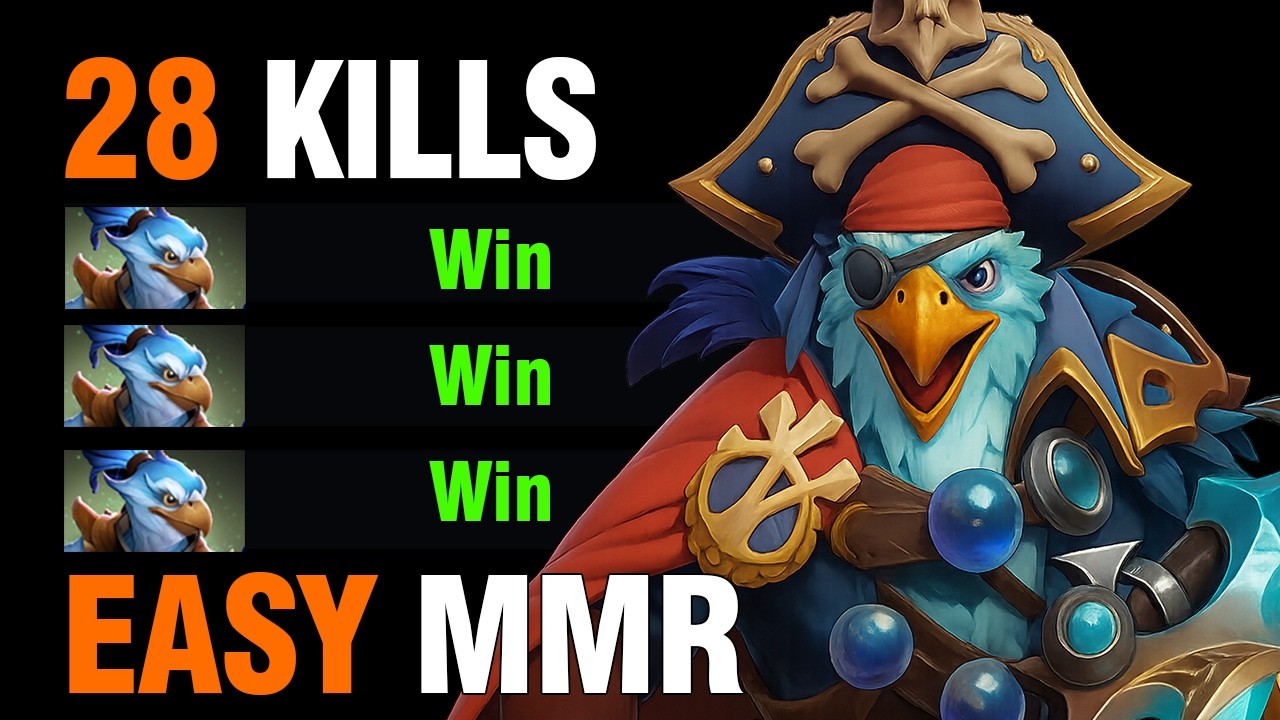 Is Kez the Easiest MMR Mid Right Now? 28 Kills Gameplay | Dota 2 Patch 7.40c