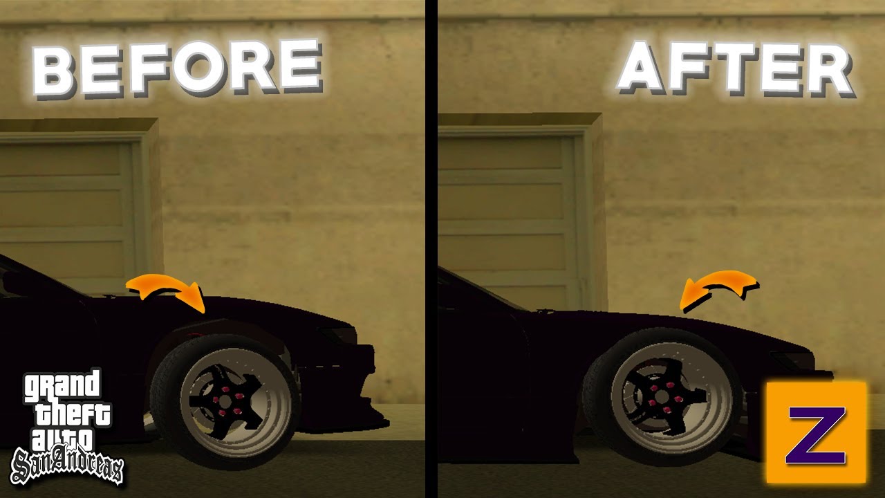 How To Fix Misaligned Front Tires [ Ban yang tidak sejajar ] !! | TUTORIAL GTASA