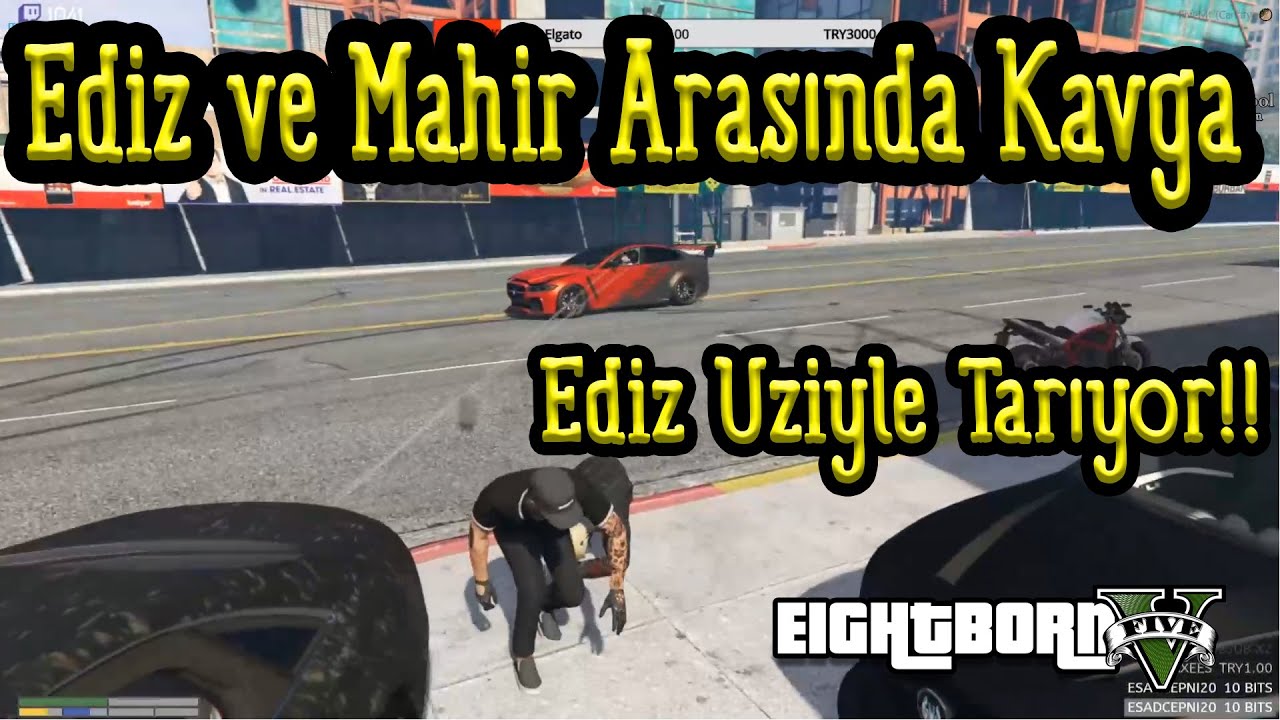 EightbornV Mahir ve Ediz Arasında Kavga Çıkıyor!! - Ediz Uziyle Taradı!! - EightbornV Zoomtair