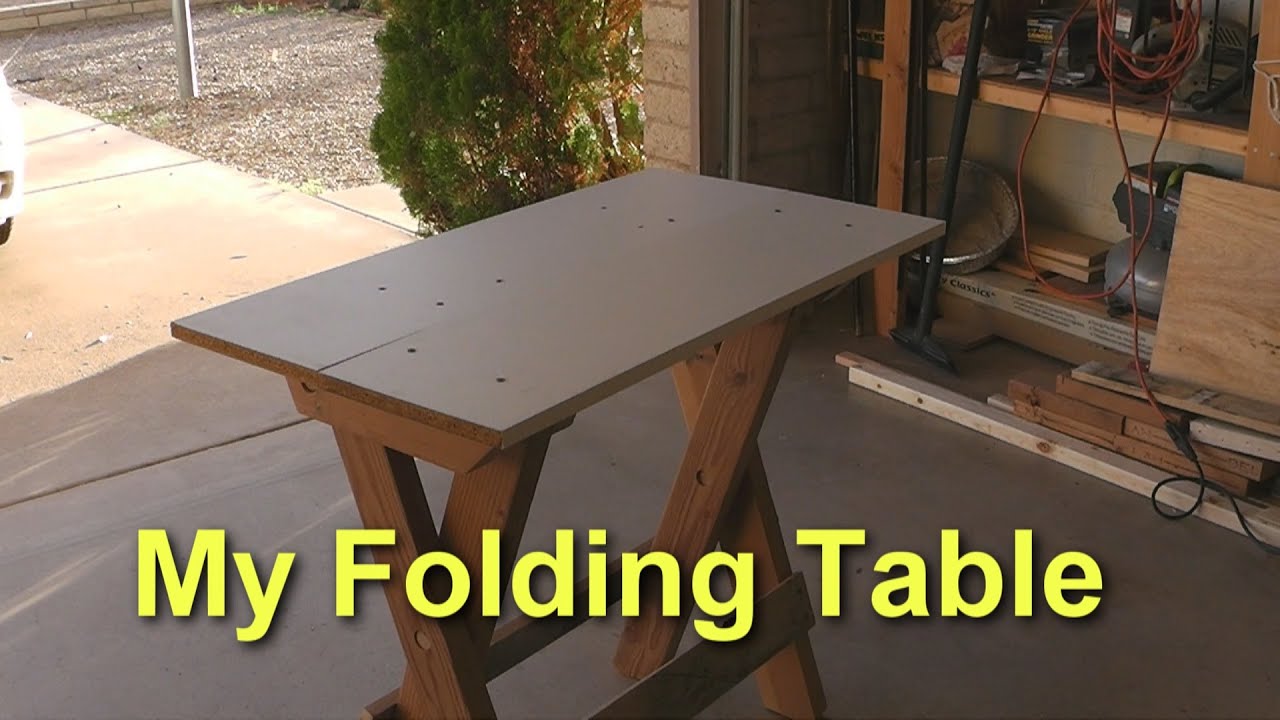 An Amazing Folding Table
