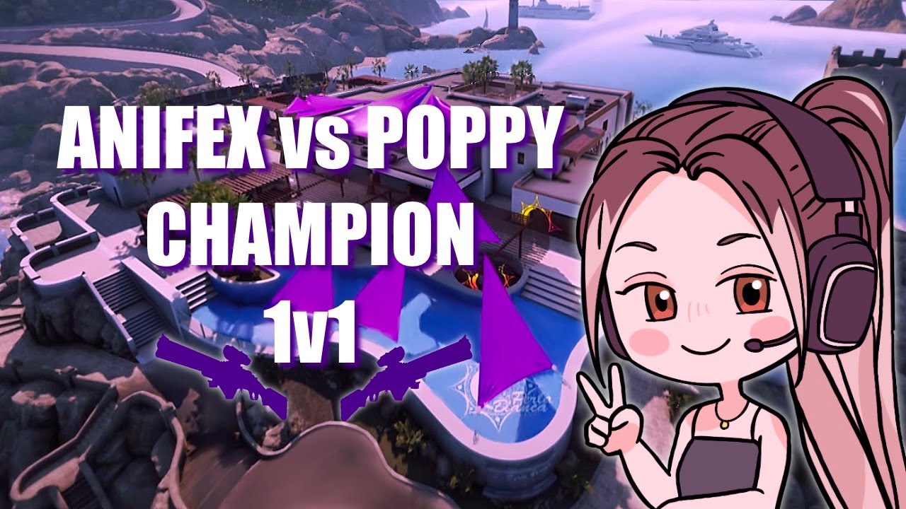 ANIFEX Vs POPPY - RAINBOW SIX SIEGE (ง'̀-'́)ง