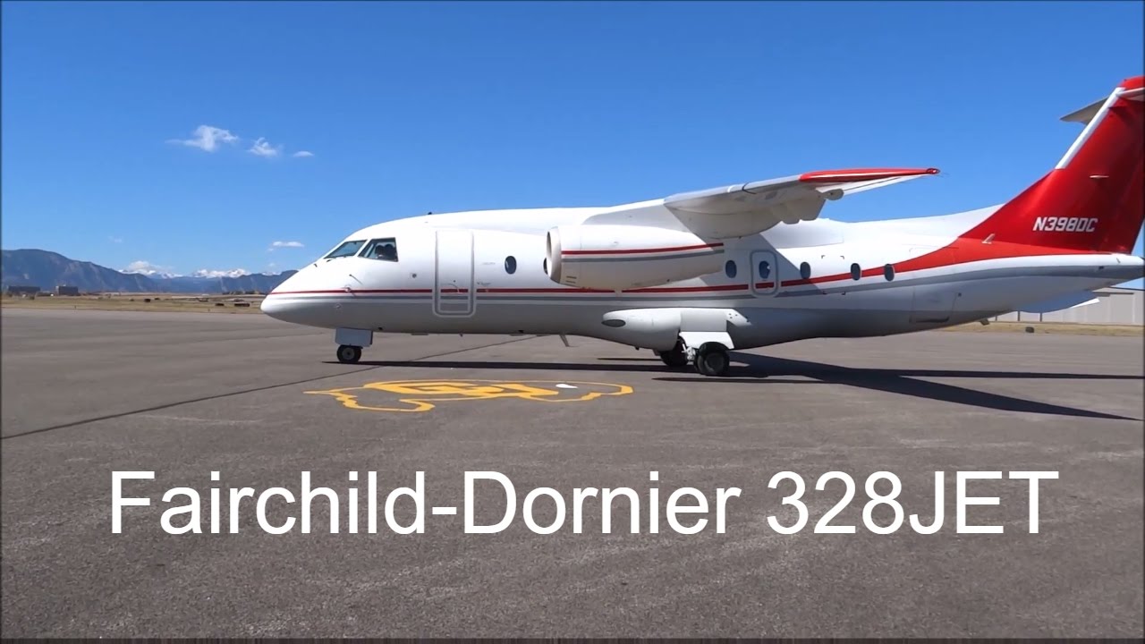 Dornier Do-328JET-310 - Engine Start, Taxi and Takeoff