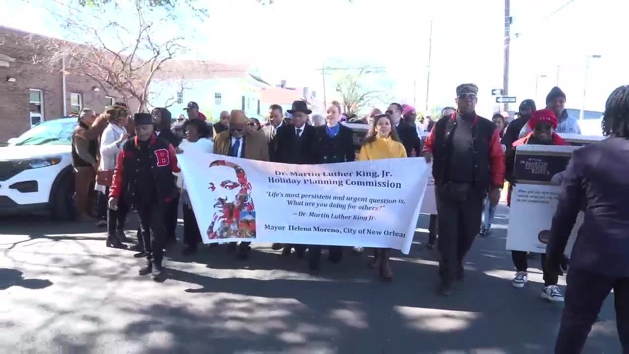 New Orleans commemorates MLK Jr.’s legacy with march, service and more