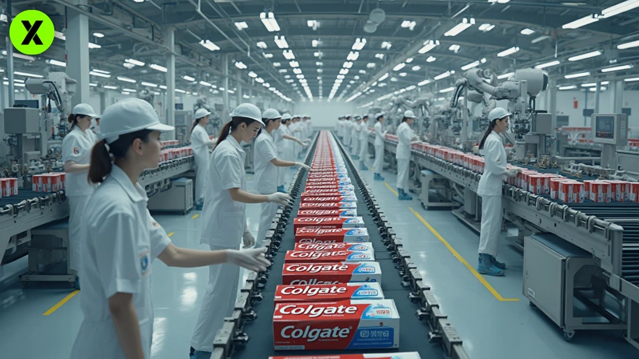 C&Oacute;MO se Hace la PASTA DENTAL COLGATE? 🦷 INCRE&Iacute;BLE PRODUCCI&Oacute;N de la PASTA de DIENTES M&aacute;s VENDIDA