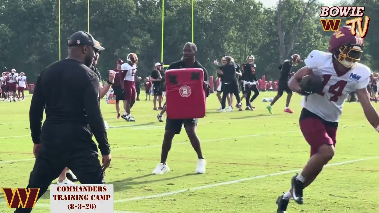 2026 Washington Commanders Training Camp Highlights (8-3-26)  