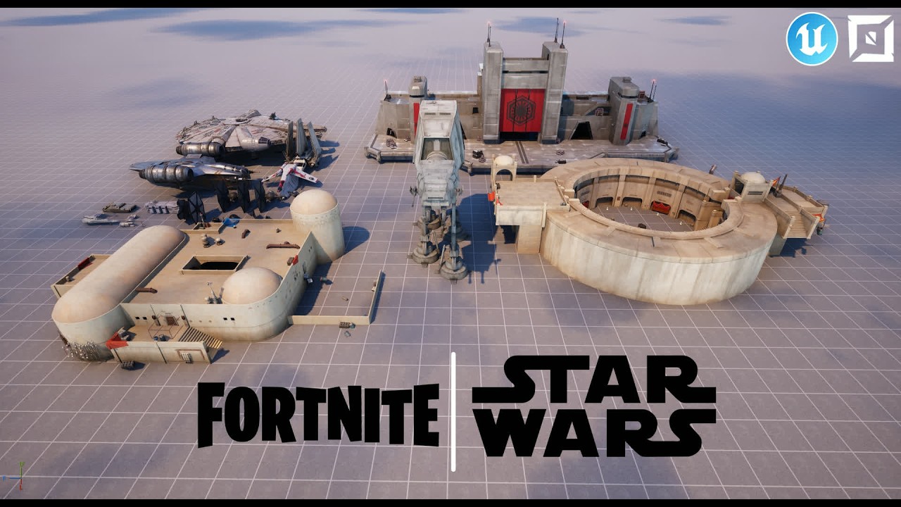 Fortnite Creative / UEFN - Star Wars Islands Editor Showcase