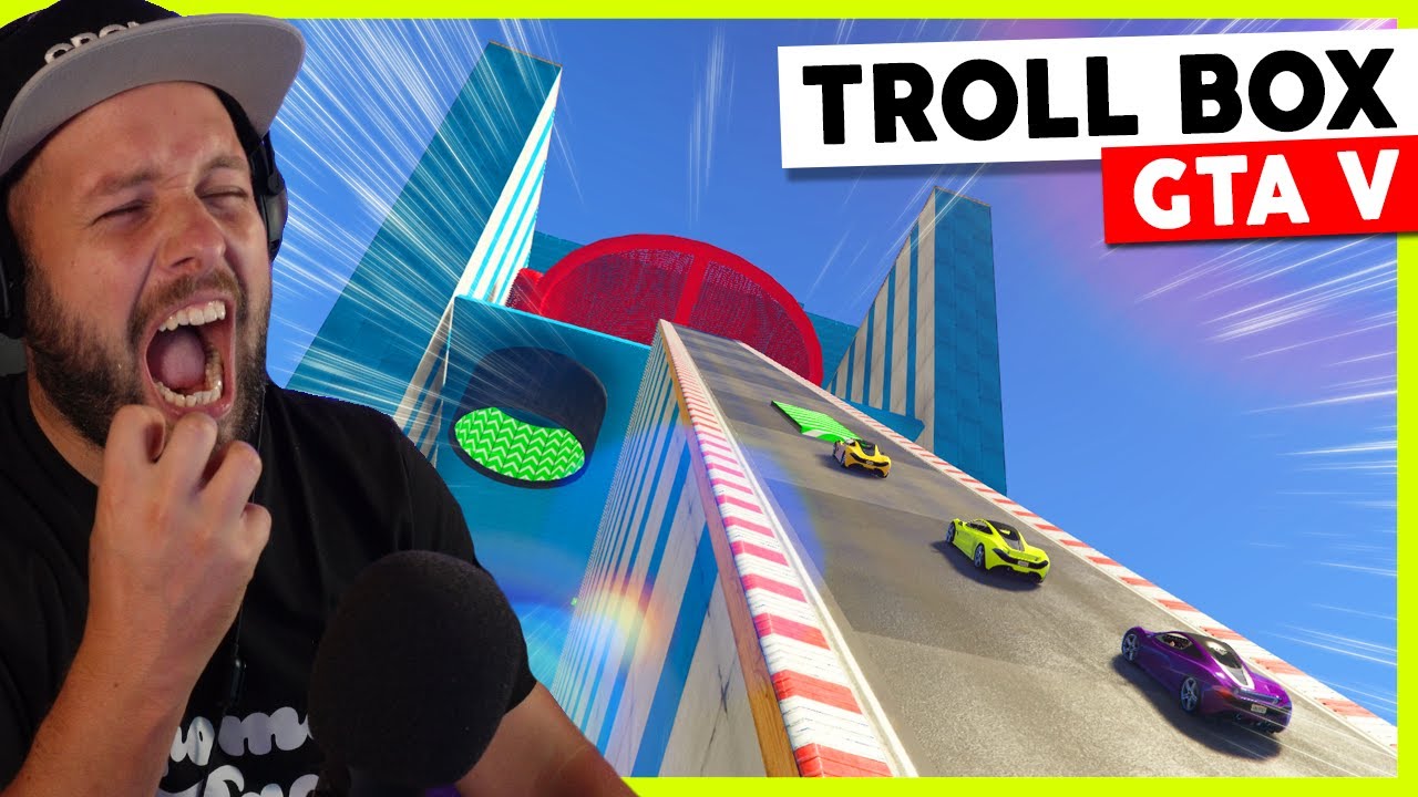 XXXL TROLL BOX VAN EEN KIJKER! (GTA V)