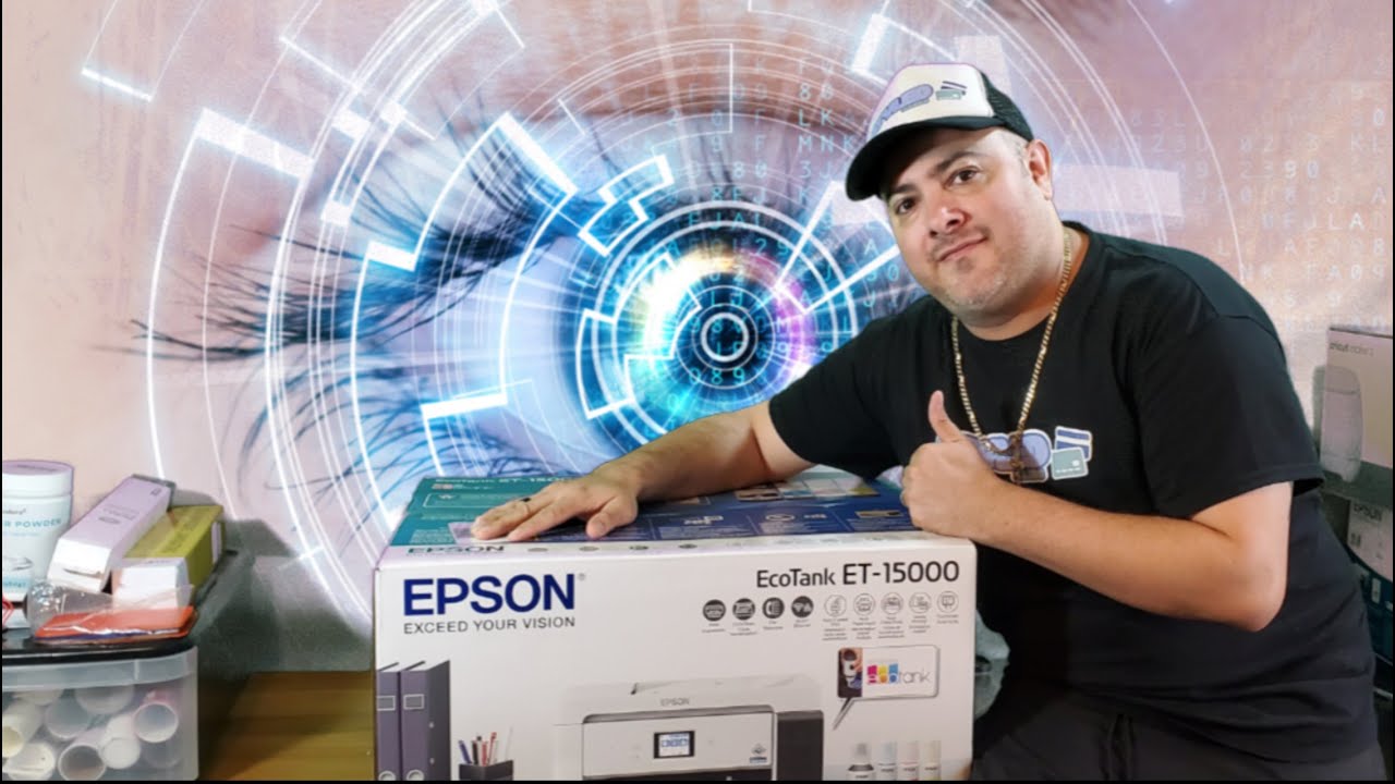 Epson Et-15000 unboxing and Converting to eco solvent ink.