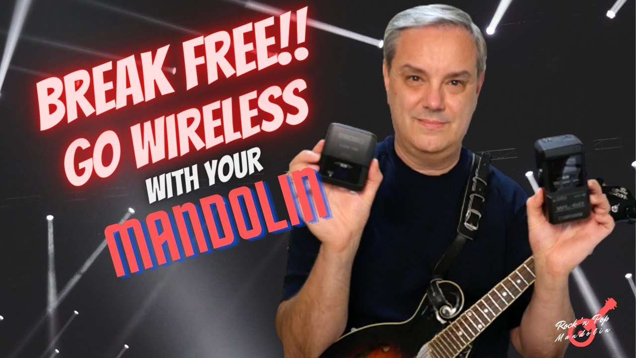 Boss Wireless System – Mandolin Demo #rockpopmandolin