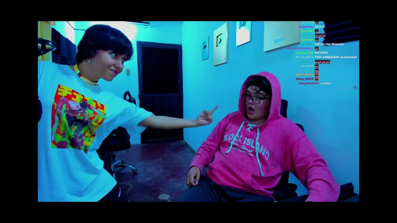 Cómo se pelean (como que Andry se ve más bonita 🫦🩷)#santi #andrylacabrita @SANTICO. @Andrylacabrita 