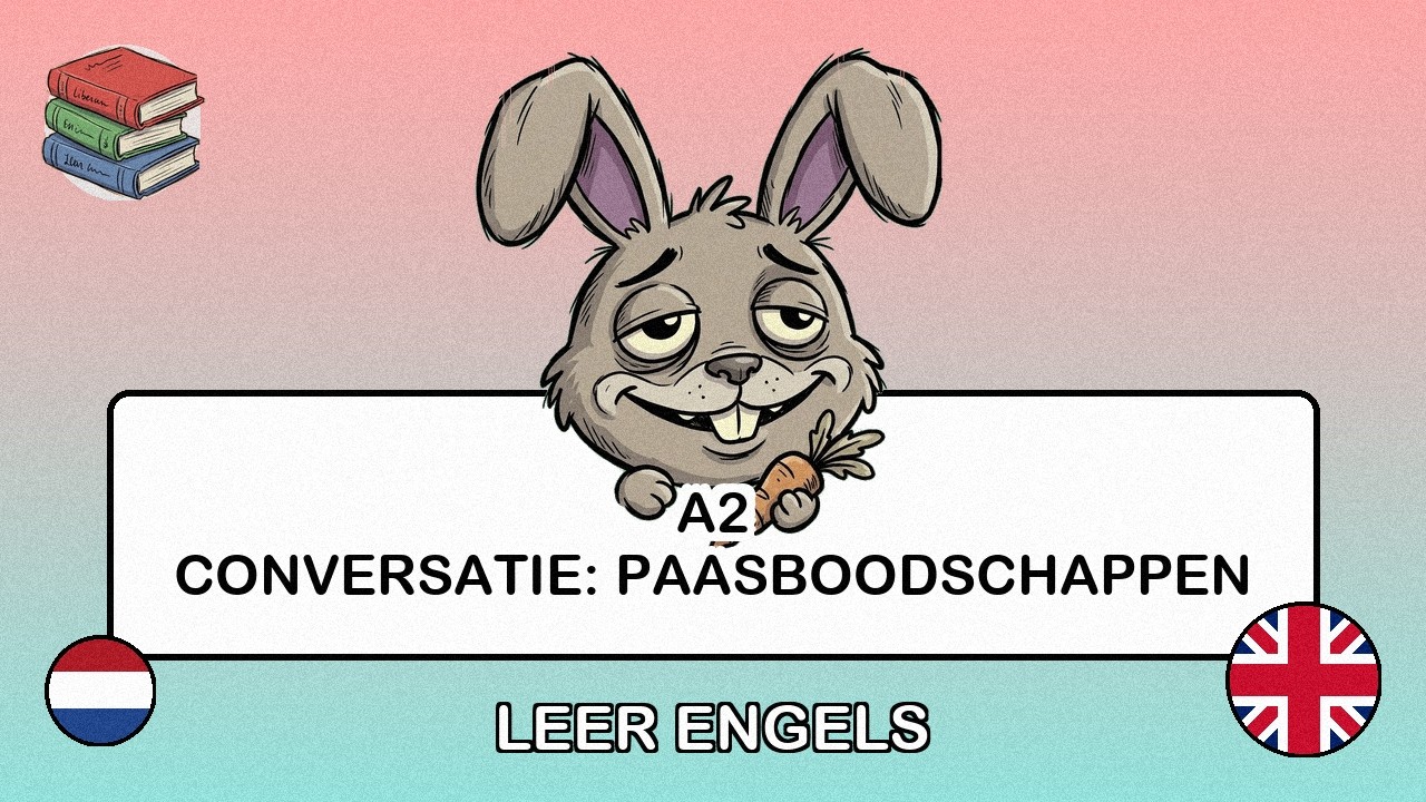 🇳🇱&rarr;🇬🇧 Leer Engels - A2 Conversatie: Paasboodschappen