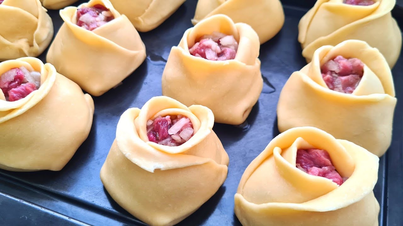 БЛЮДО, КОТОРОЕ УВИДИВИЛО ВСЮ СЕМЬЮ! А ВКУСНЫЙ КАКОЙ! ВЕК ЖИВИ ВЕК УЧИСЬ! САМСА РОЗОЧКА