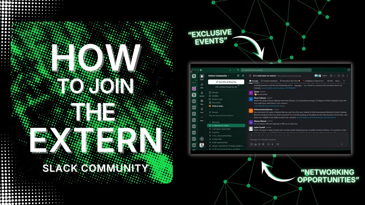 How to Join Extern’s Slack Community & Find Your Externship-Specific Channel