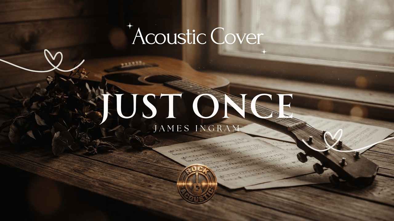 Just Once - James Ingram | Acoustic Rock Cover