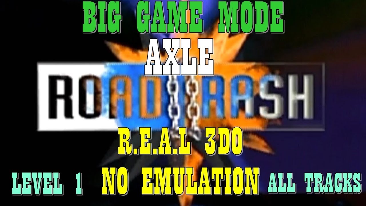 Road Rash 3DO: Big Game Mode - Level 1 (Axle)