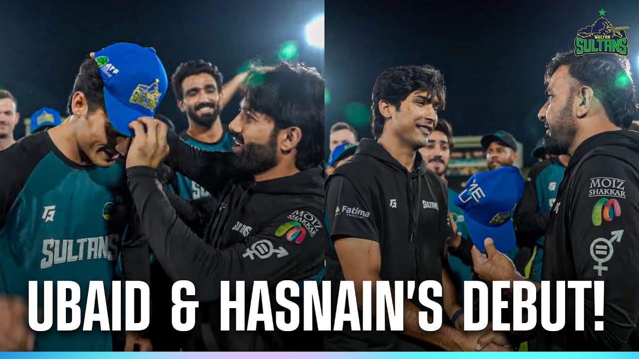 FIERY DEBUTS | Mohammad Hasnain & Ubaid Shah get debut caps