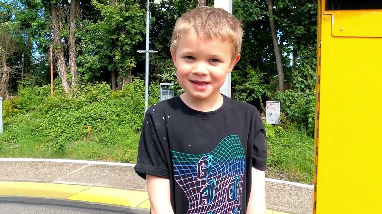 Day on the trains and trams - My brother loves trains too