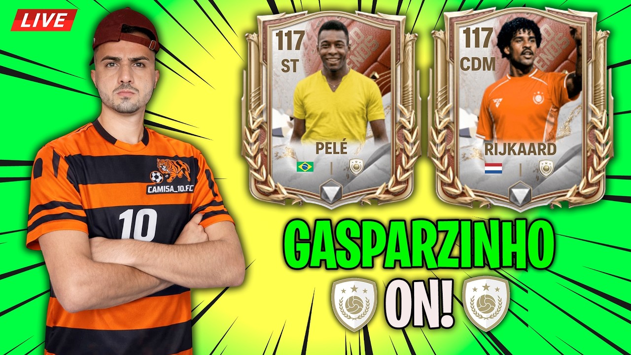 🔴 LIVE 🔛SUBINDO TOP RANKING FC MOBILE 26 🥇RUMO AS 50 ESTRELAS!!🔴