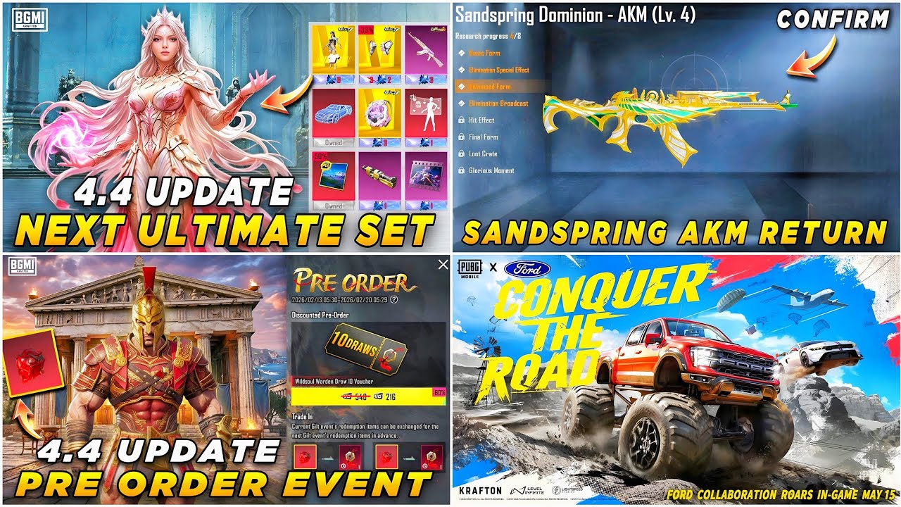 🔴 NEXT BUBU ULTIMATE SET 🤩 SANDSPRING AKM CONFIRM ✅ NEXT PRE ORDER EVENT 🔥 MUSTANG MOTOR CRUSE SPIN 