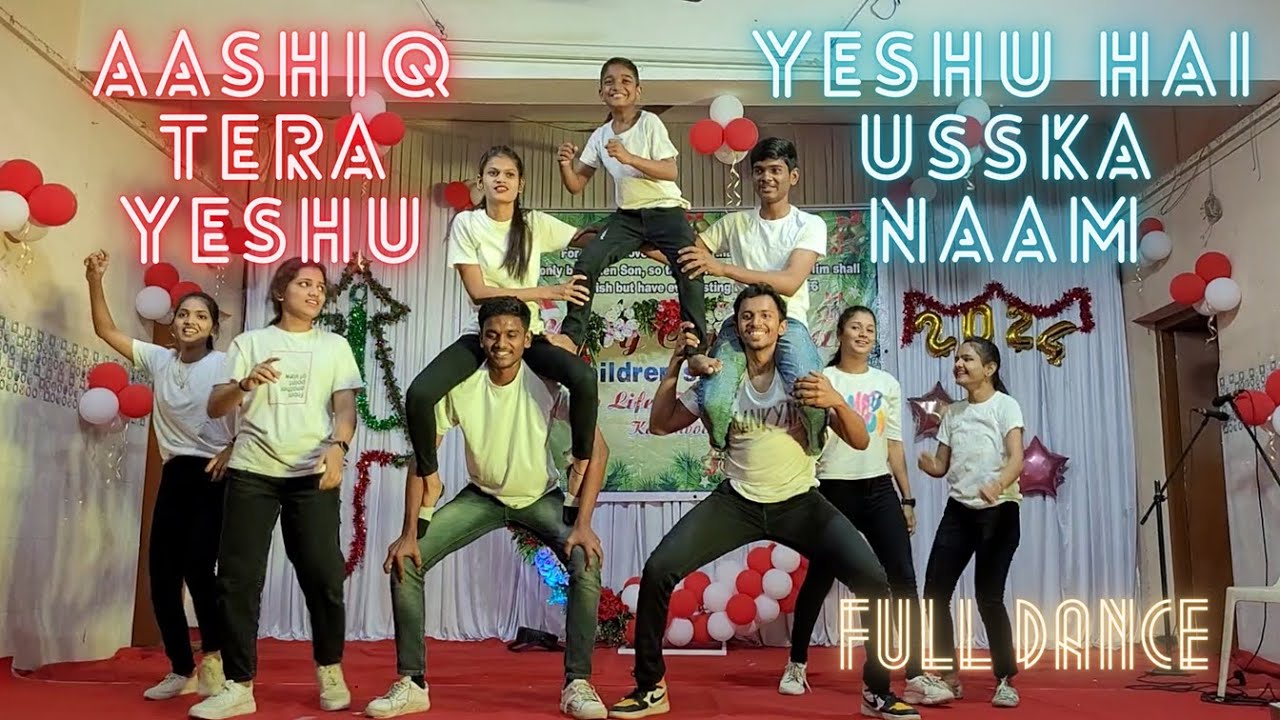 Youth Mashup Dance | Aashiq Tera | Yeshu hai Uska Naam