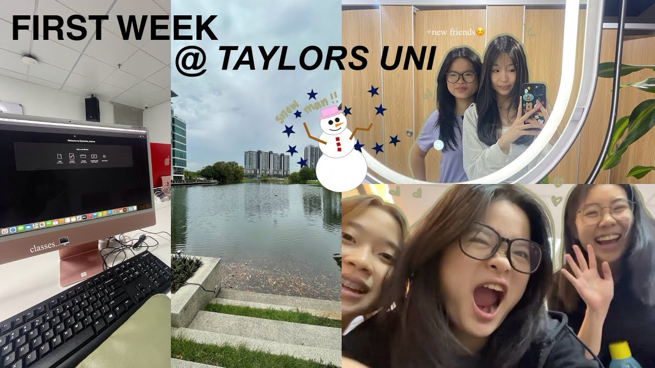 📚☀️FIRST week @ Taylors uni | making new friends, online classes, cooking!