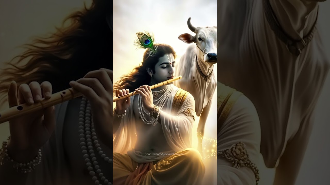 🕉️ Most Powerful Krishna Mantra KRISHNAYA VASUDEVAYA #krishna #hindumantra #bhakti #radhekrishna