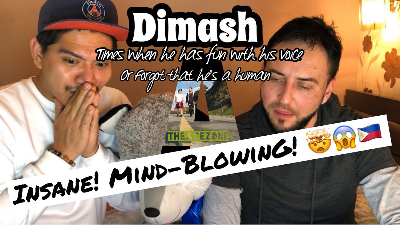 Singer Reacts | Dimash - Times when he has fun with his voice or Forgot he’s a human