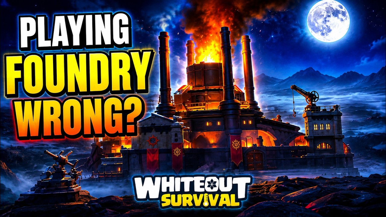 How Foundry ACTUALLY Works (Points, Buildings & Common Mistakes) | Whiteout Survival