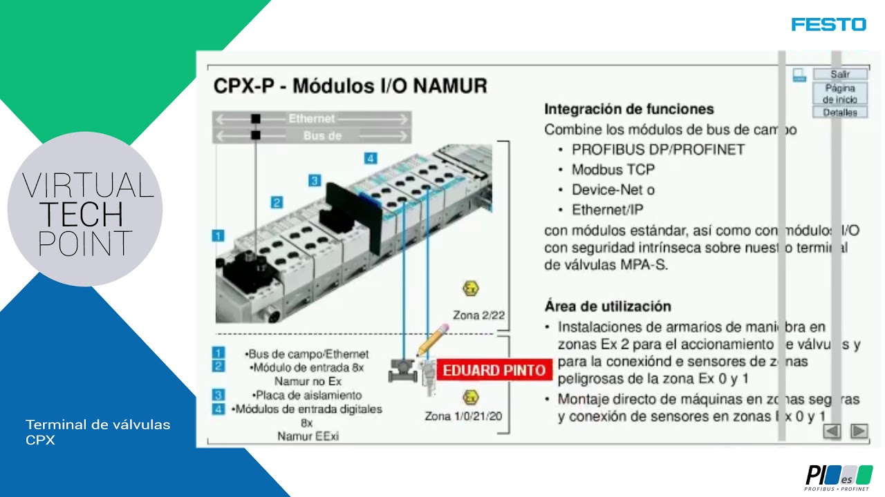 Terminal de válvulas CPX  / FESTO