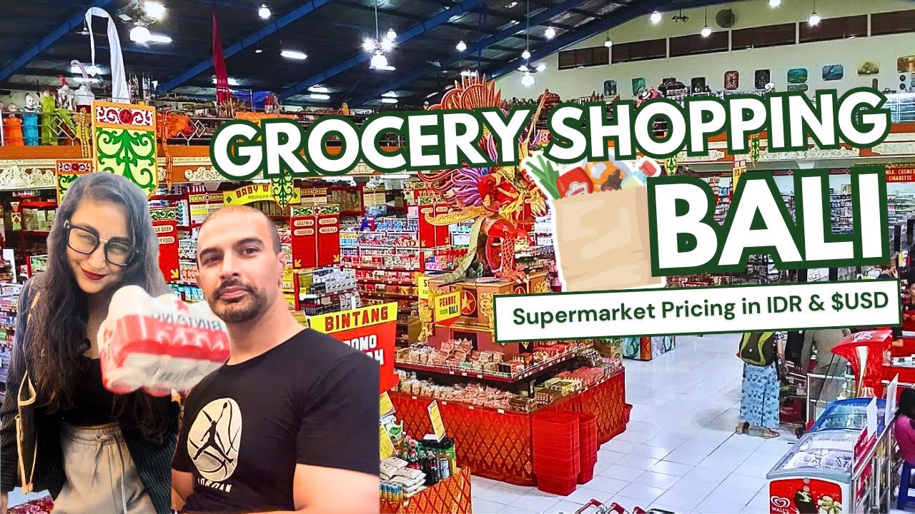 Grocery Shopping 🛒 in Bali | Bintang ⭐️ Supermarket Denpasar | | Prices in IDR & USD 💵