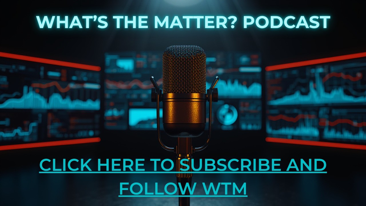 Episode 19 What's The Matter? with Artists. Developing talent, is it inspiration or desperation?