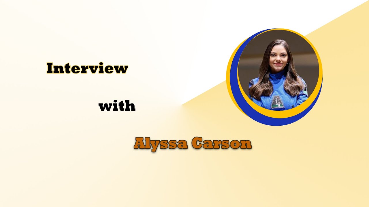 @AstroTeach interview with Alyssa Carson @NASABlueberry1