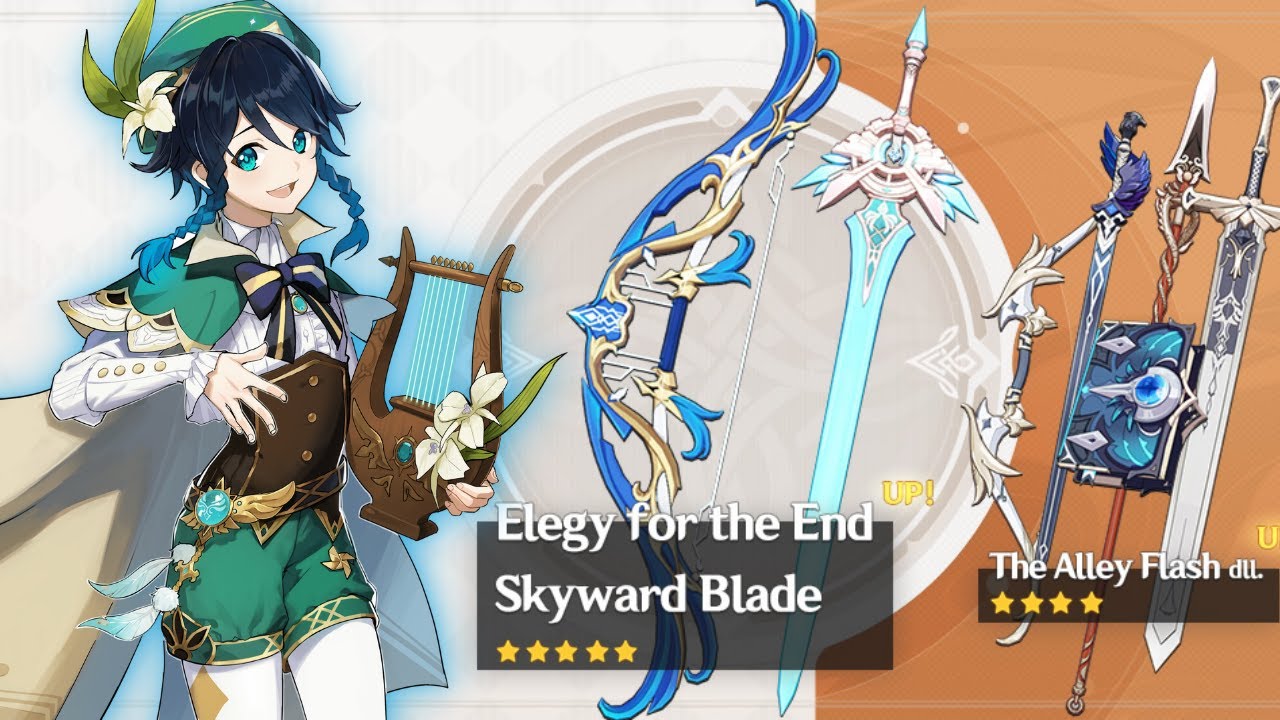 Details & Recommendation Weapon Banner Version 1.4 - Epitome Invocation  | Genshin Impact