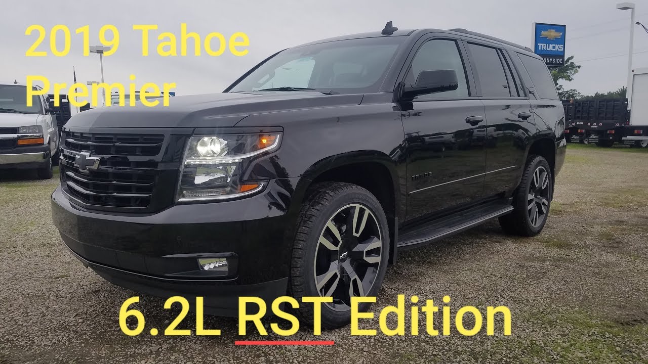 2019 Chevy TAHOE Premier RST 6.2L PERFORMANCE EDITION 4x4 - FULL WALK AROUND REVIEW