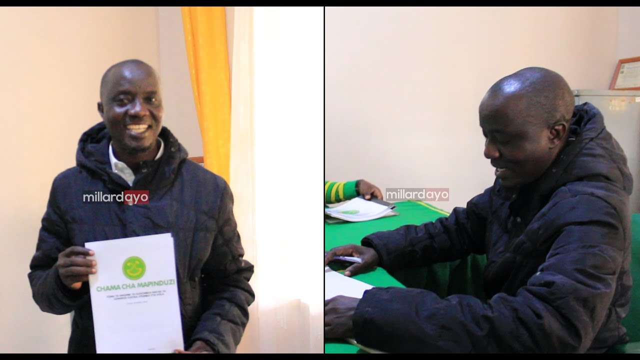 MSUKUMA AWASILI KUCHUKUA FOMU YA KUWANIA UBUNGE JIMBO LA GEITA